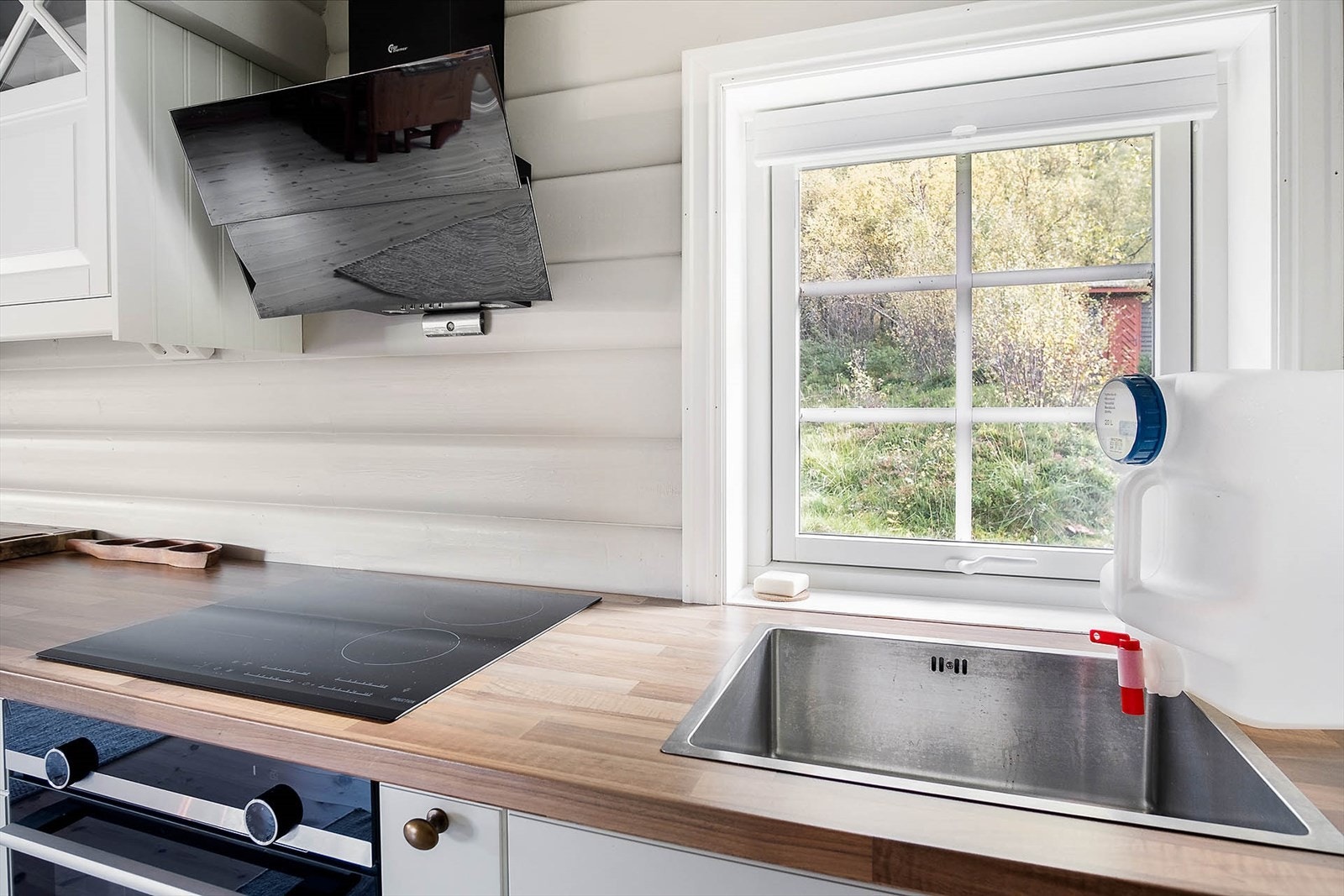 Det er ikke lagt inn vann på kjøkkenet Galleribilde