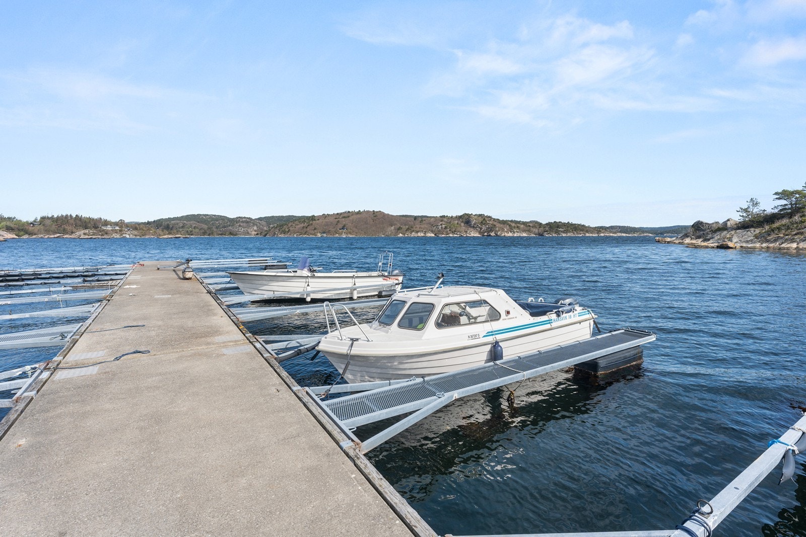 Det følger båtplass med i sameiet Nordstranda båthavn. Galleribilde