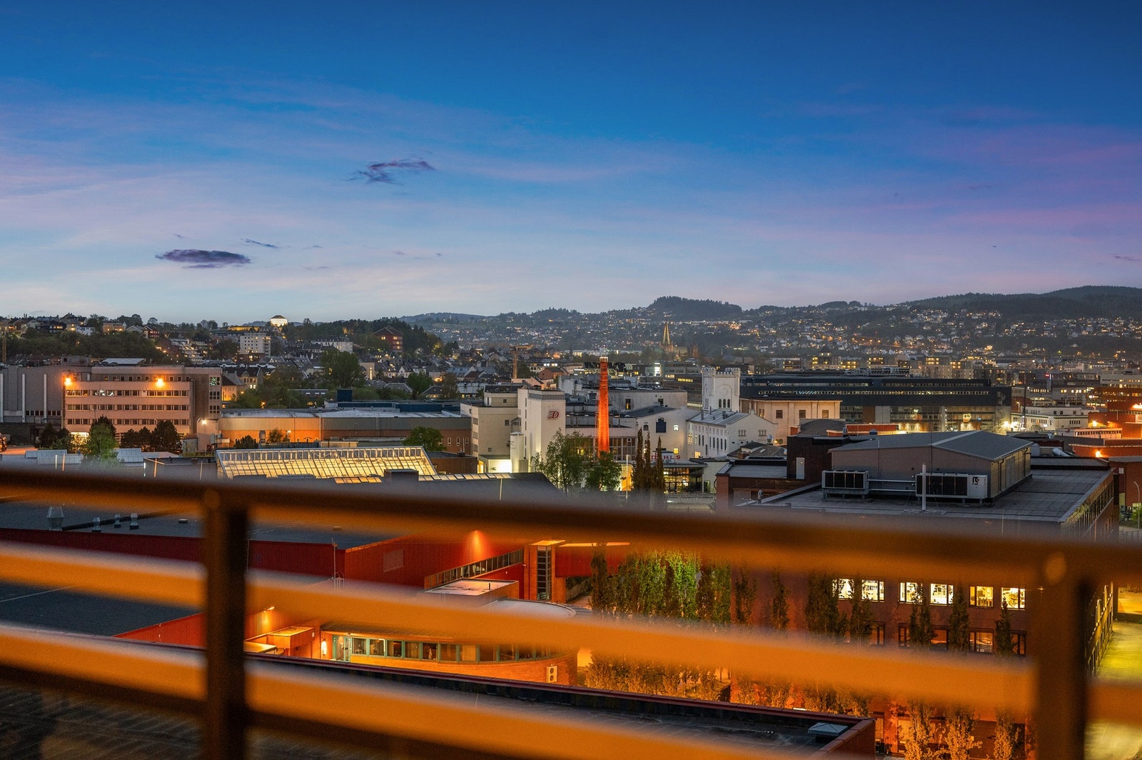 Utsikten fra terrassen er upåklagelig. Galleribilde