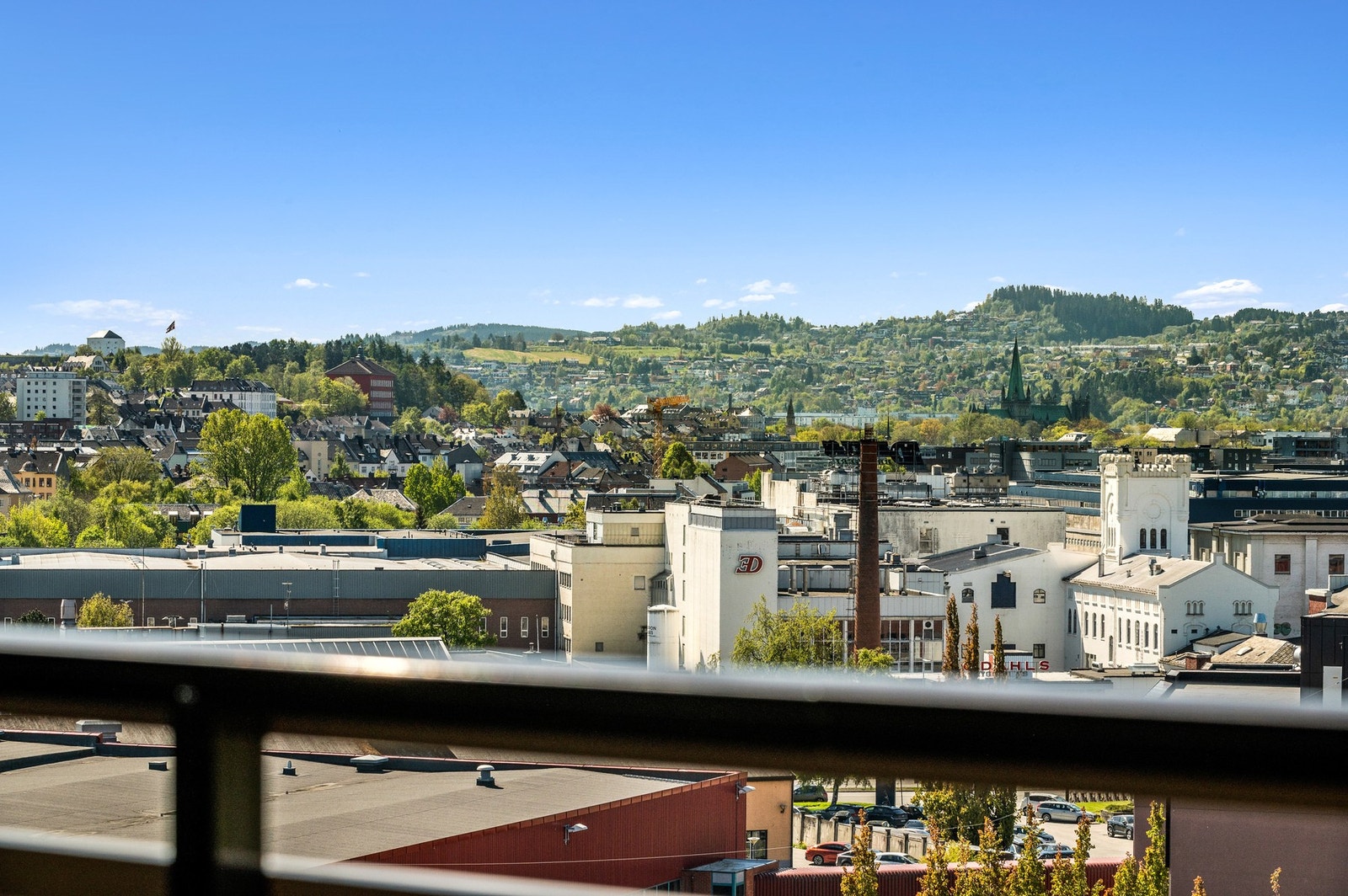 Her har du sol fra tidlig morgen. Galleribilde