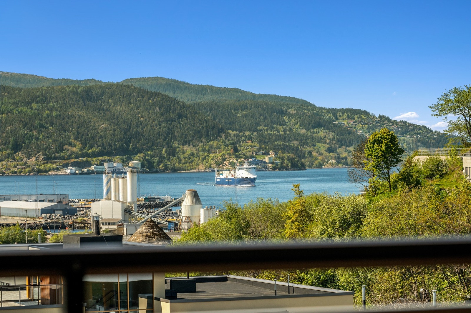 Utsikten er formidabel. Galleribilde