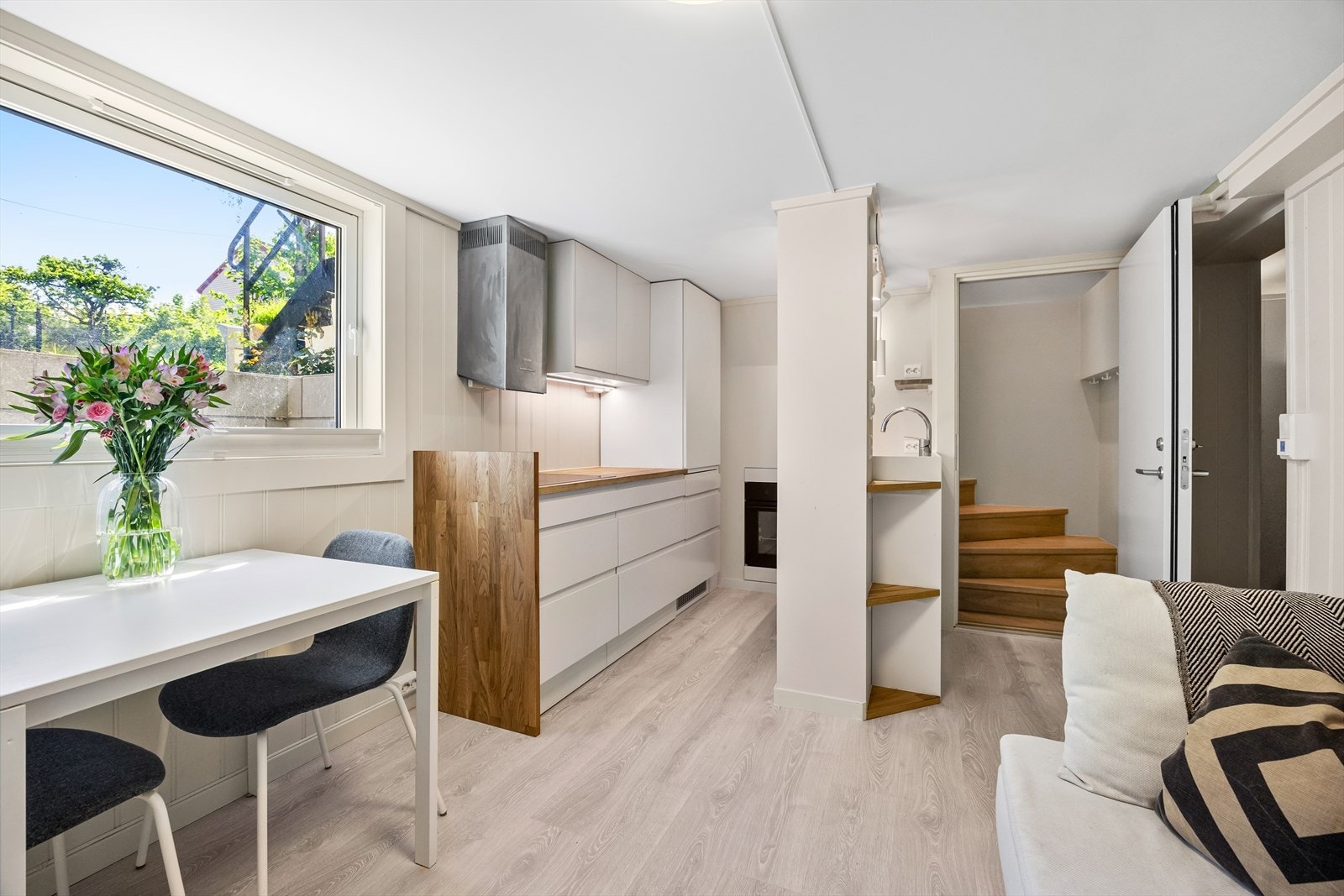 Dette rommet ble i 2023 søkt om og godkjent for varig opphold (se ferdigattest) Galleribilde