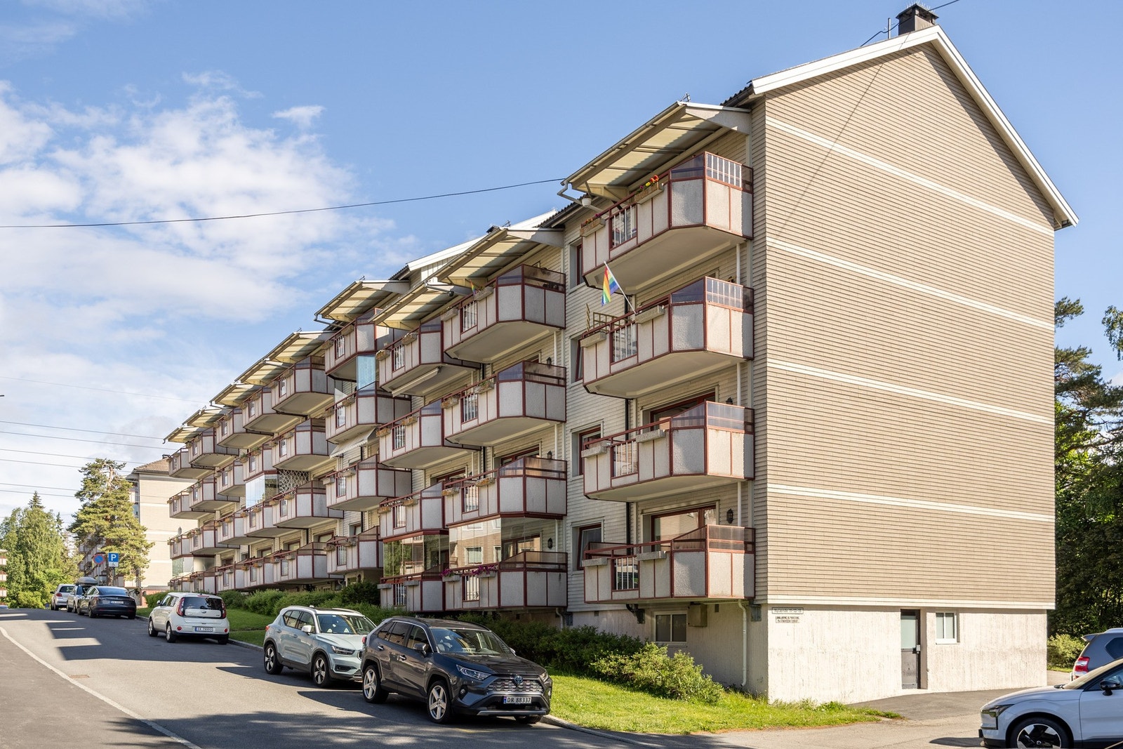 Nærhet også til flotte turområder i Østmarka med lysløyper og turterreng for alle årstider. Galleribilde