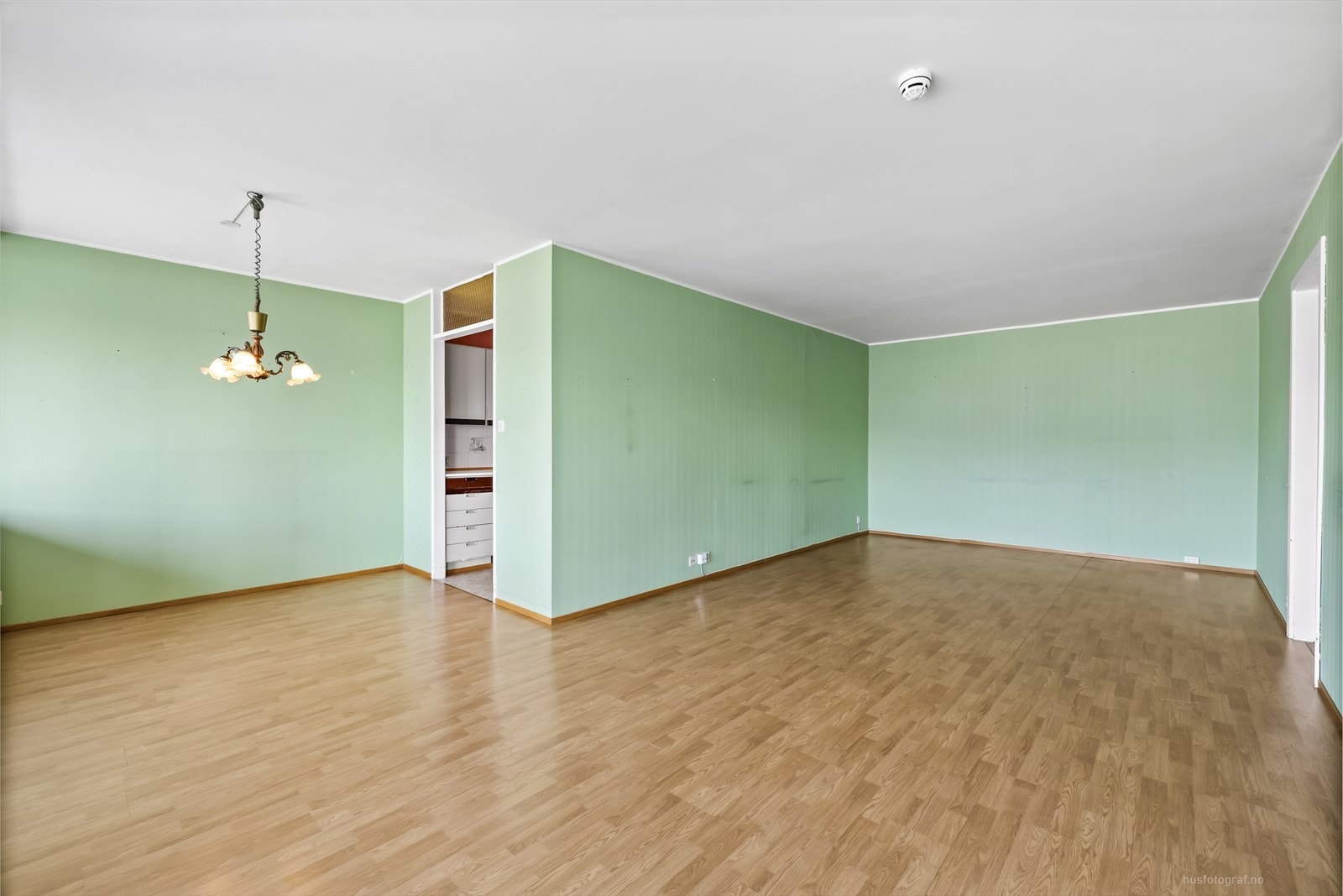 Stue med kjøkken Galleribilde