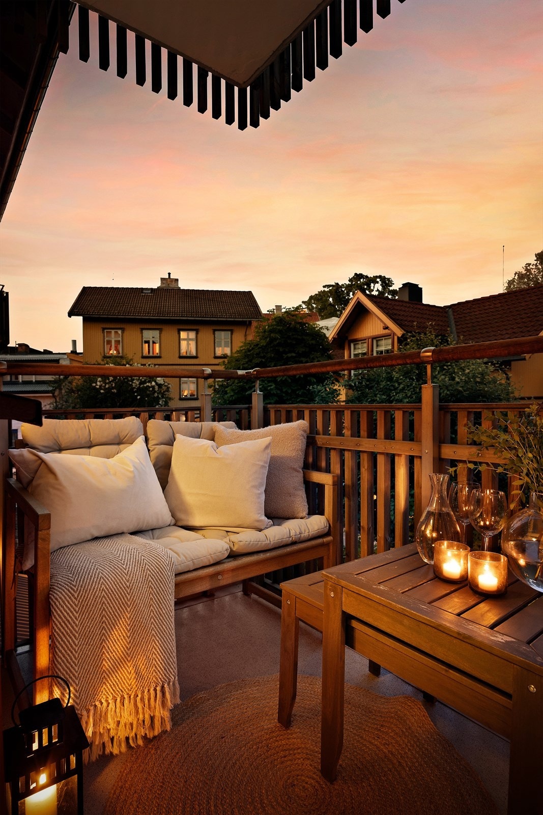 Utsikten vender mot rolige omgivelser og trehusbebyggelsen på Rodeløkka Galleribilde