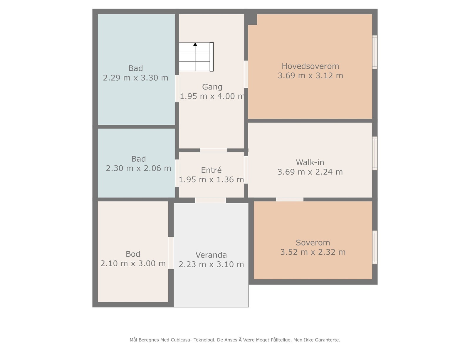 Plantegning underetasje. Galleribilde