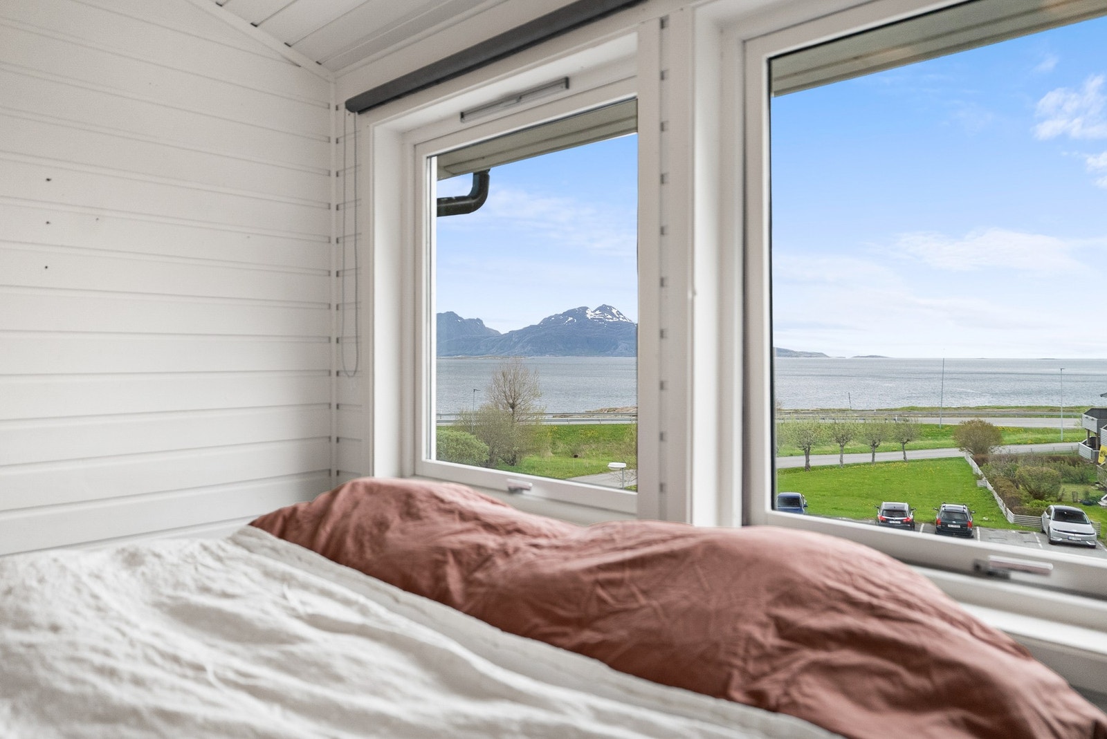 Utsikt fra soverommet. Galleribilde