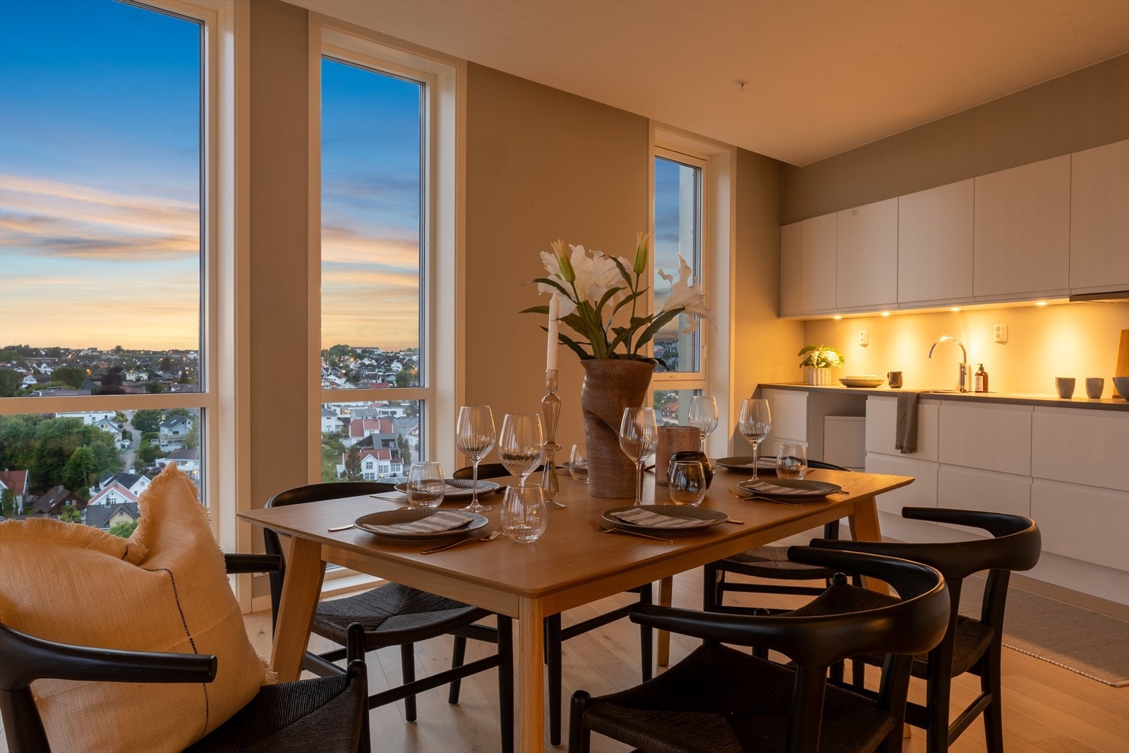 Kveldsstemning. Galleribilde