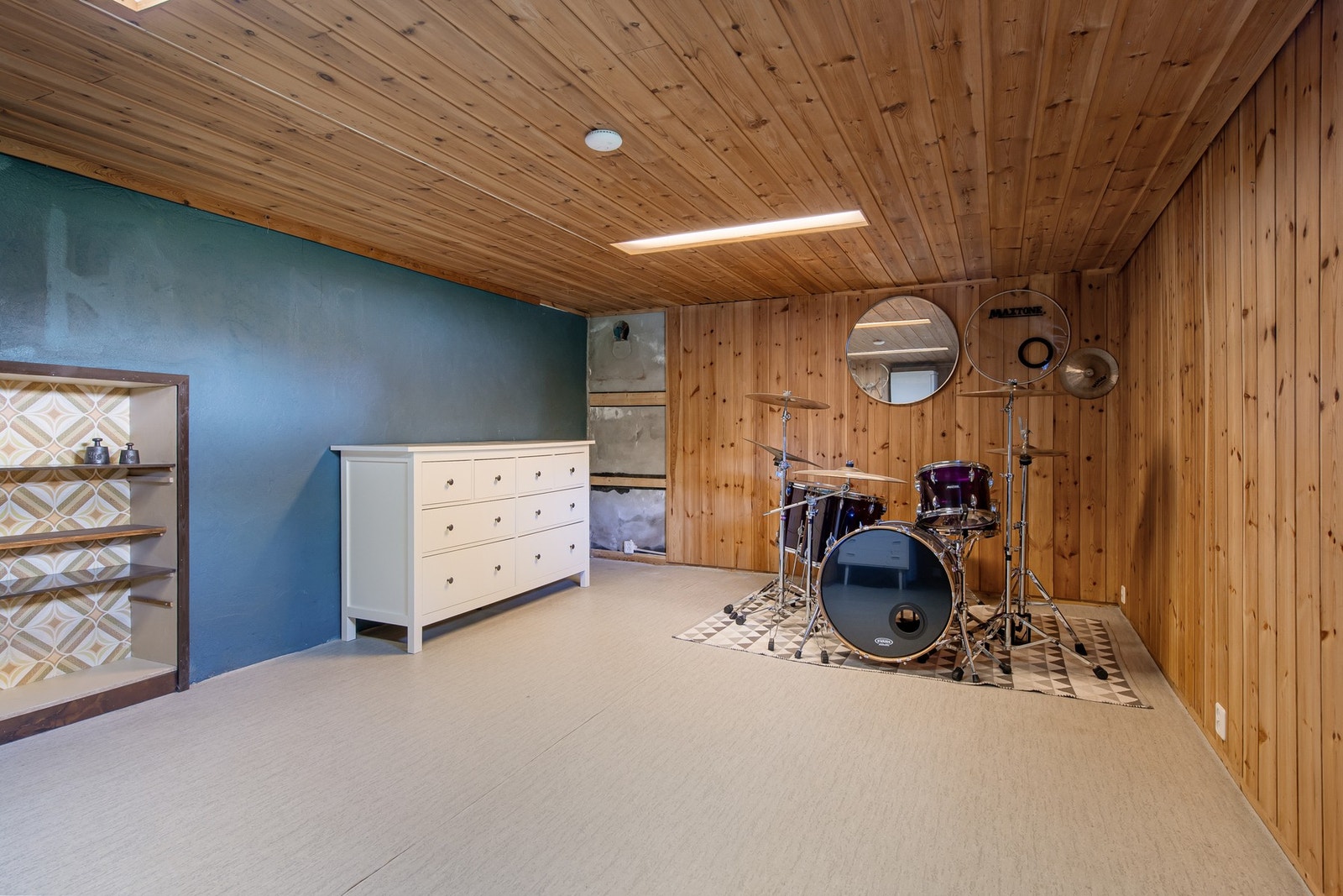 Hobbyrom i kjelleretasjen. Galleribilde