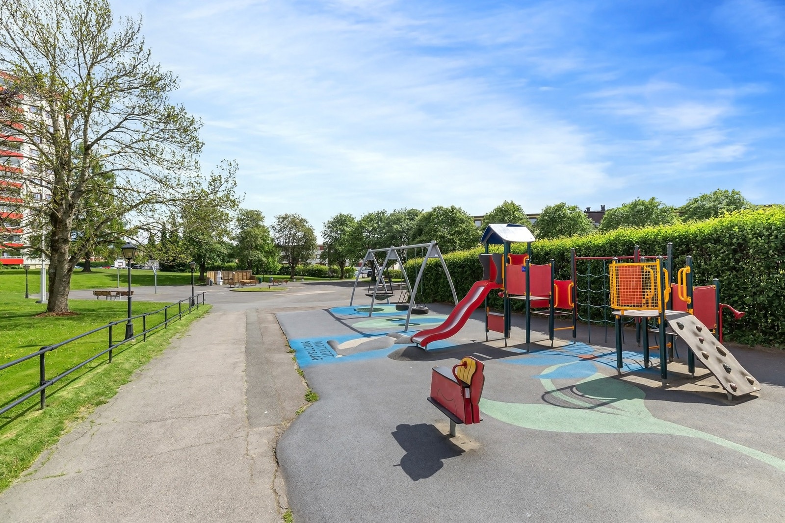 Hyggelig og pent opparbeidet fellesareal Galleribilde