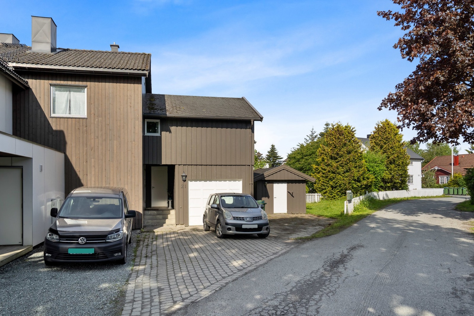 Boligen er nettopp malt opp. Galleribilde