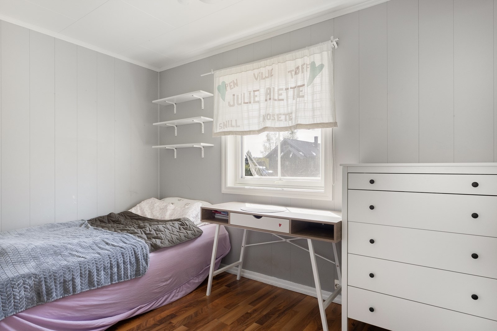 Alle fem soverom er av god størrelse. Galleribilde