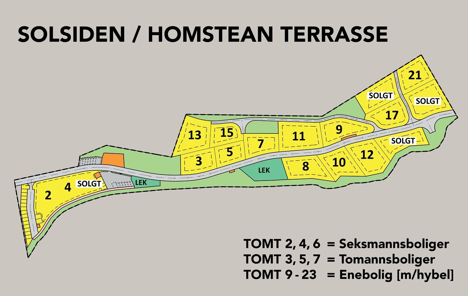 Tomtekart Galleribilde