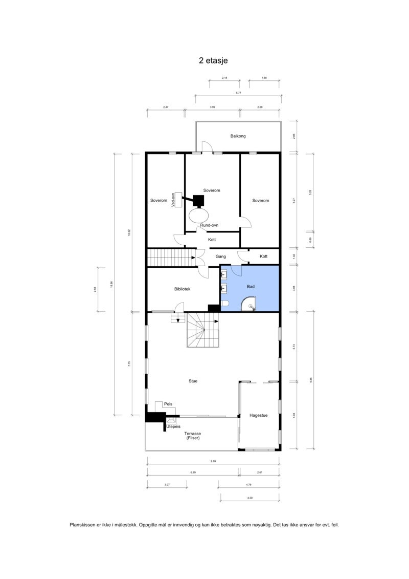 2. etasje Galleribilde