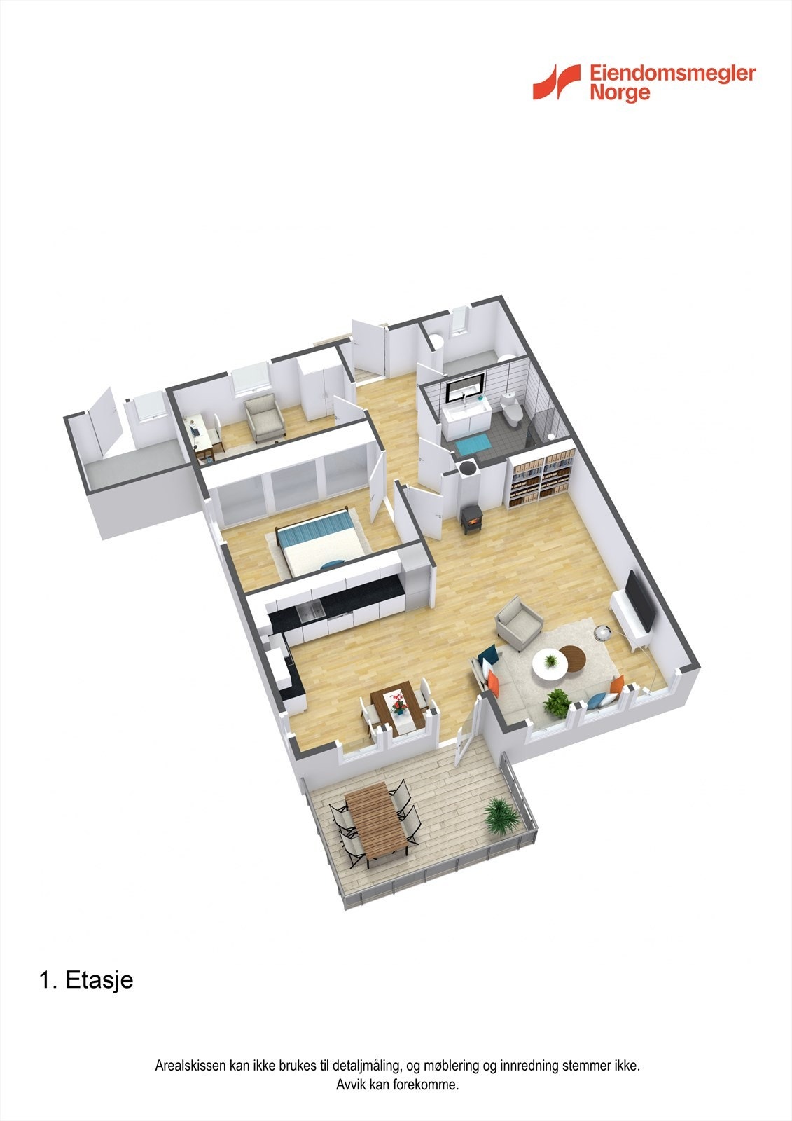 Planteikning 3D. Galleribilde