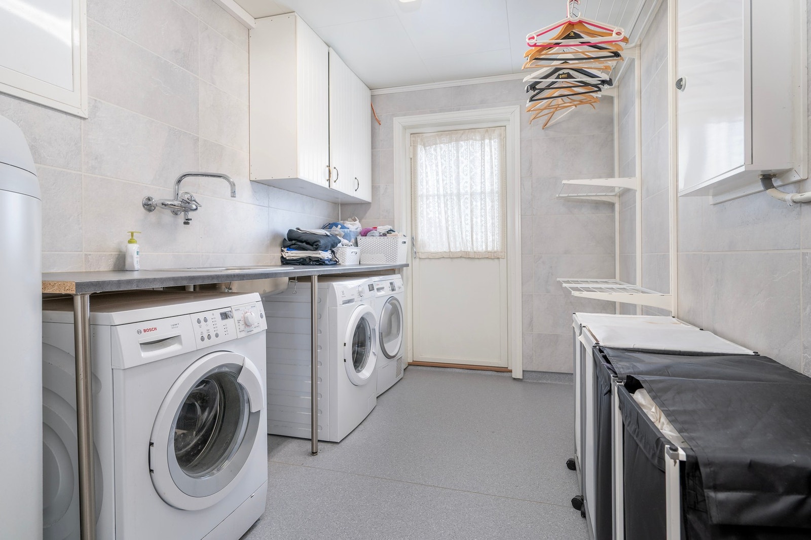 Separat vaskerom har mange på ønskelisten. Her har du egen inngang. Galleribilde