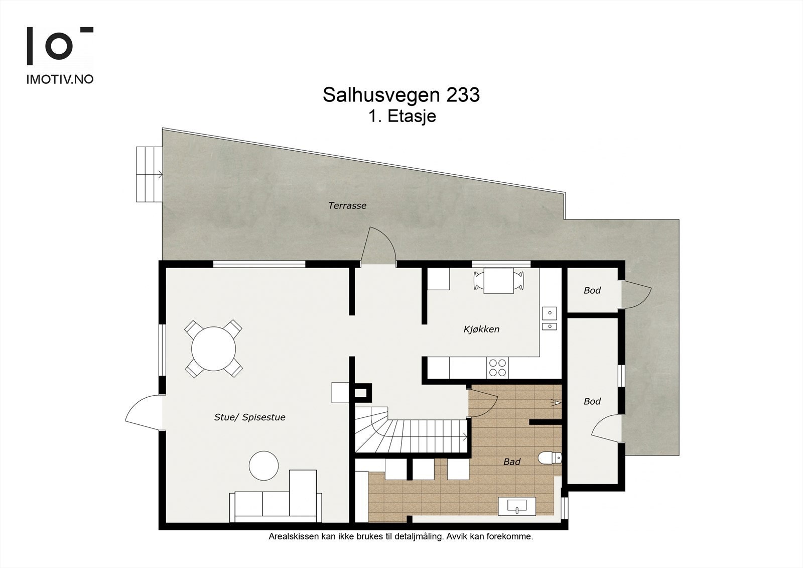 - Plantegning 1.etasje - Galleribilde