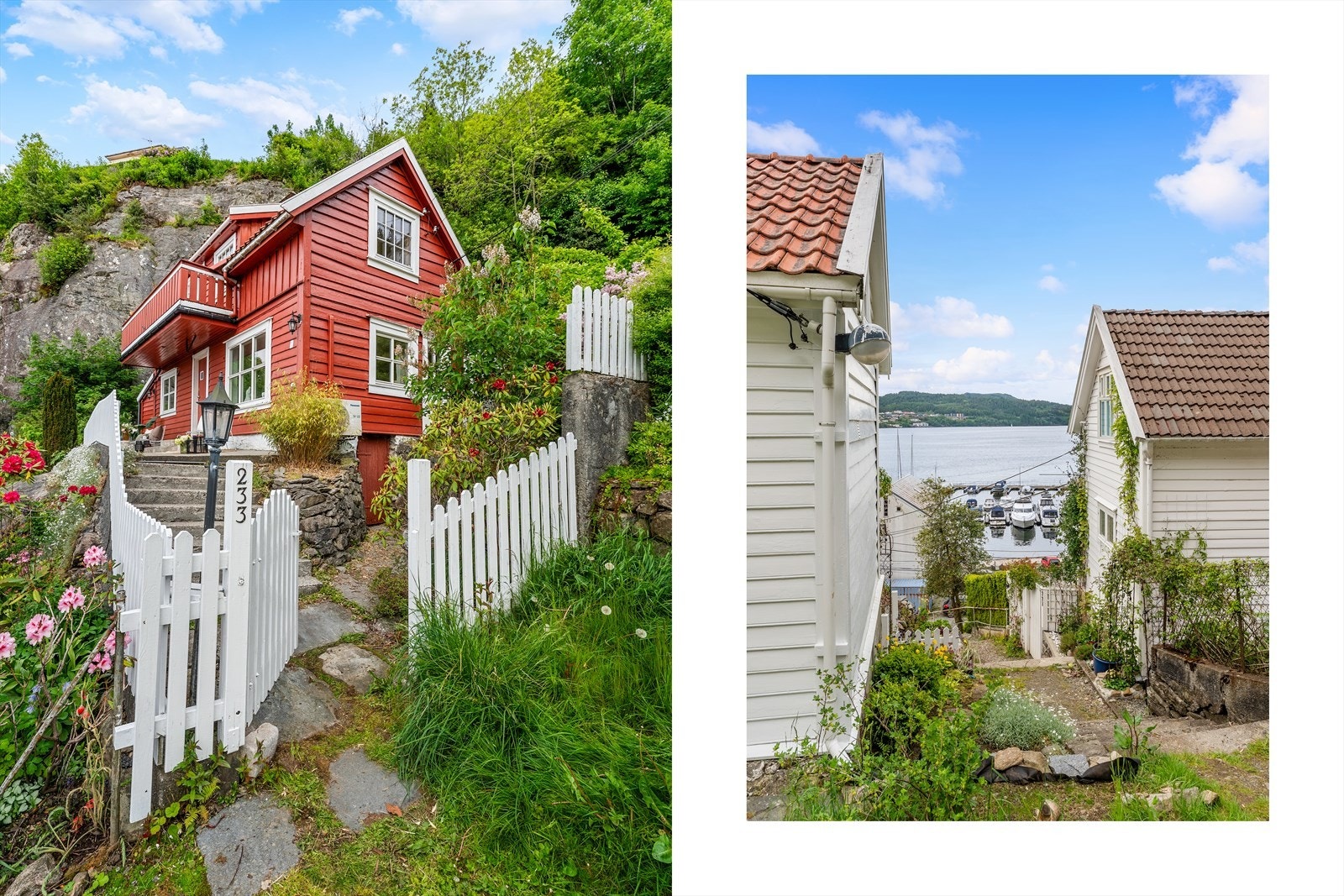 - Salhus vokste frem i forbindelse med tekstilfabrikken i 1869 og byr på mye sjarm og historie i veggene - Galleribilde