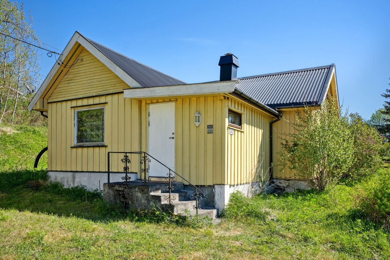 Enkel men koselig hytte i Elvedalen Galleribilde