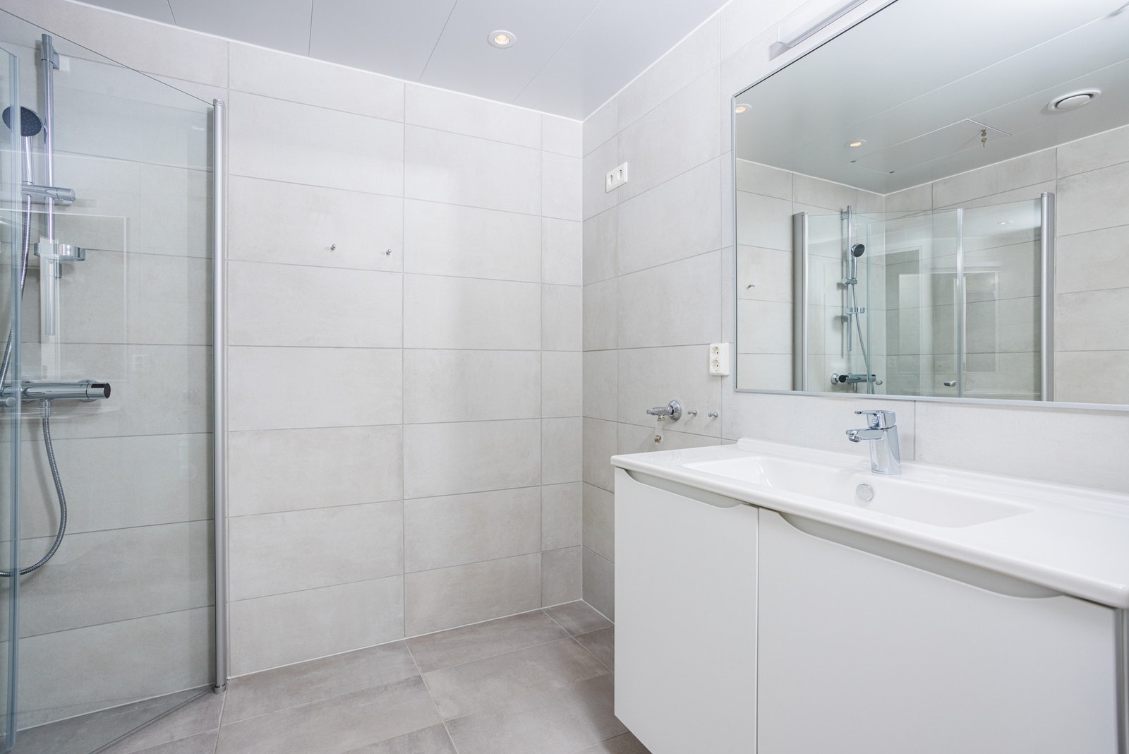 Badet har også opplegg for vaskemaskin. Galleribilde