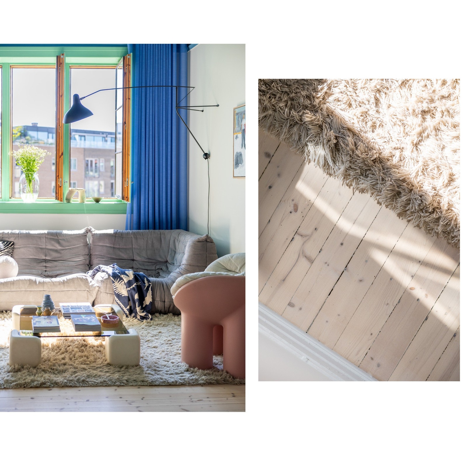 Legg merke til flotte originale tregulv. Galleribilde