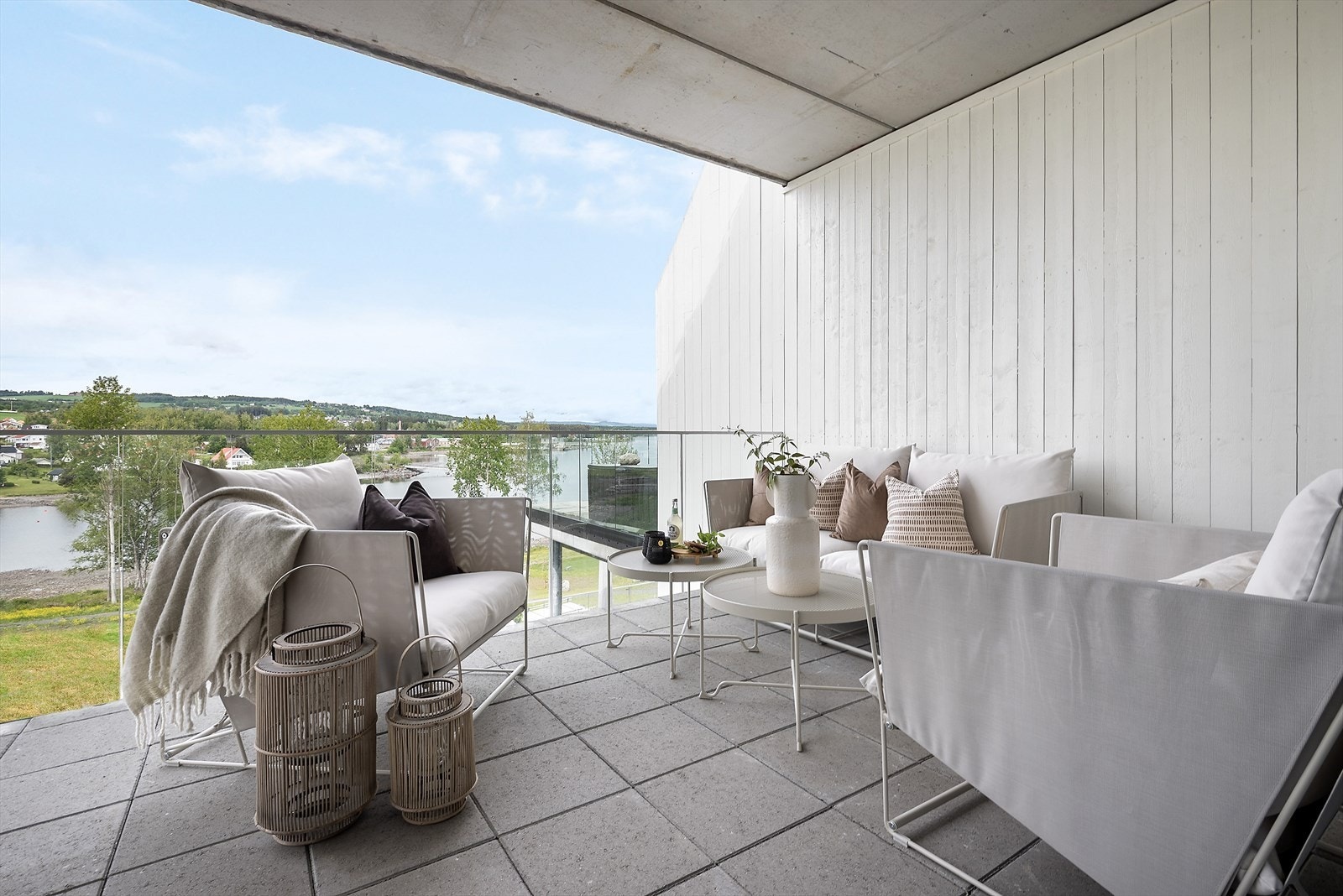 Detaljbilde terrasse. Galleribilde