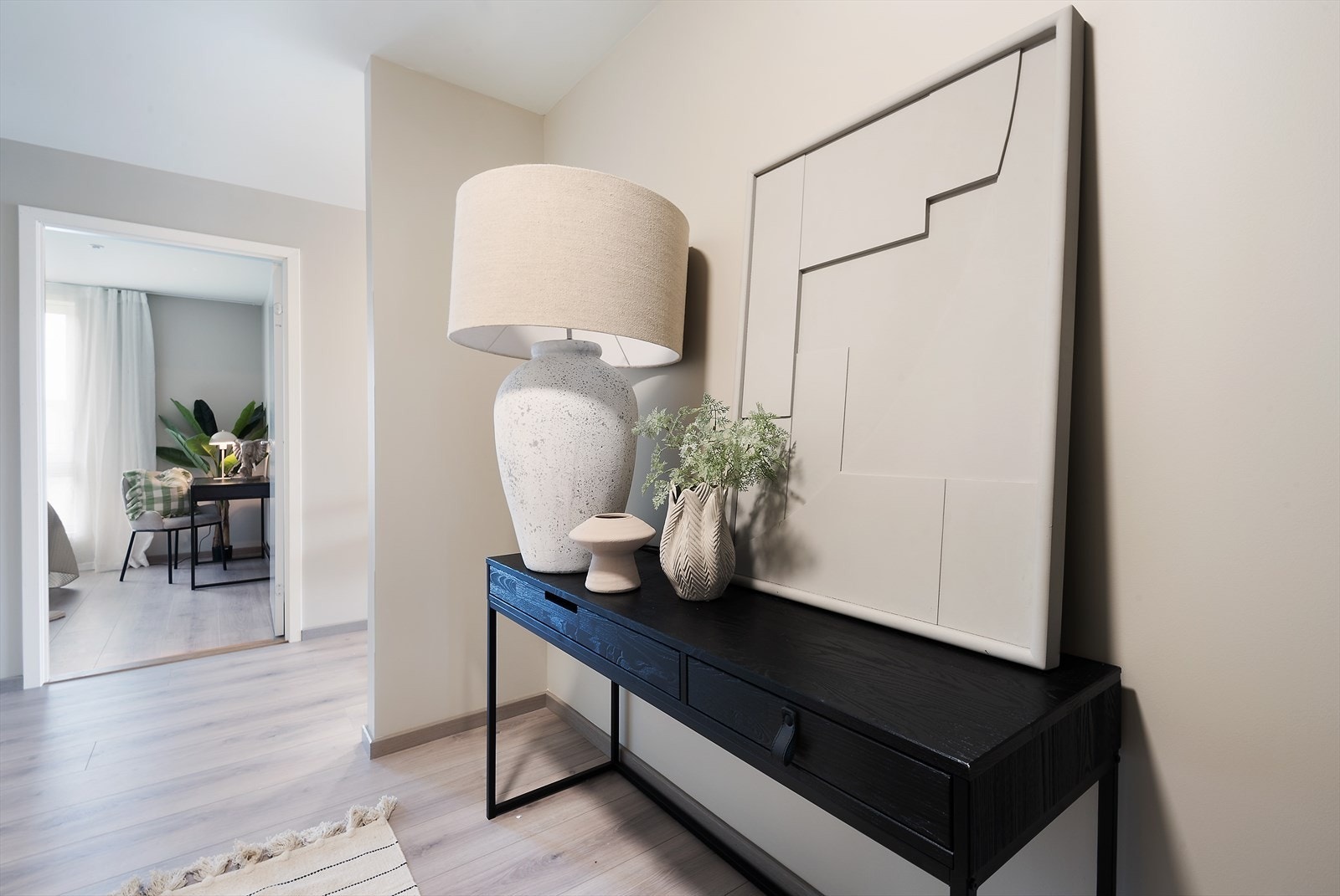 Innbydende inngangsparti. Galleribilde