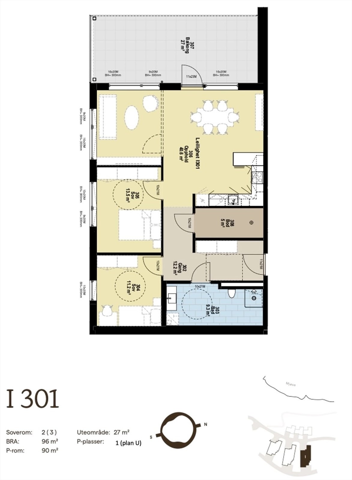 Plantegning. Galleribilde