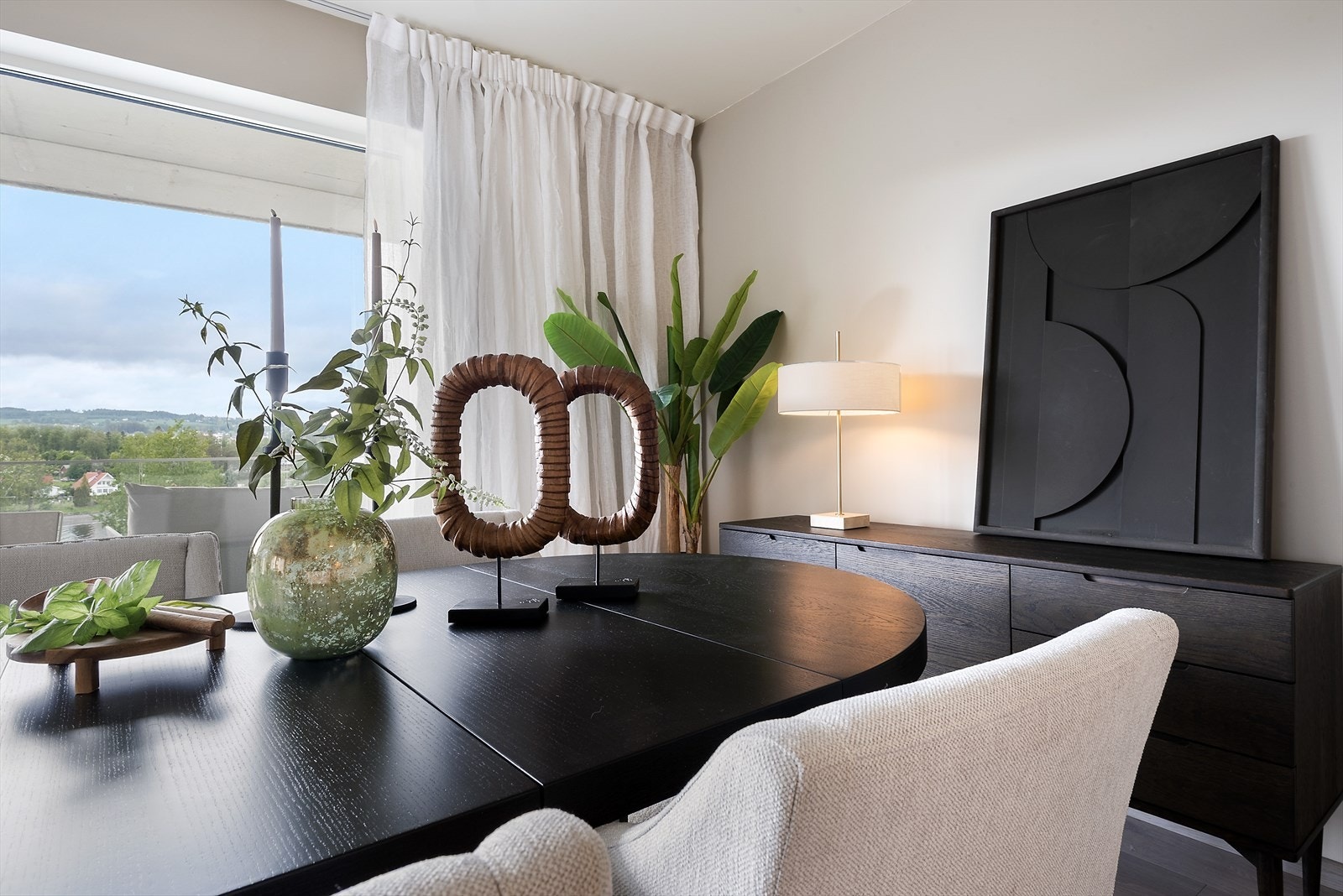 Her kan man nyte et godt måltid med gode venner. Galleribilde