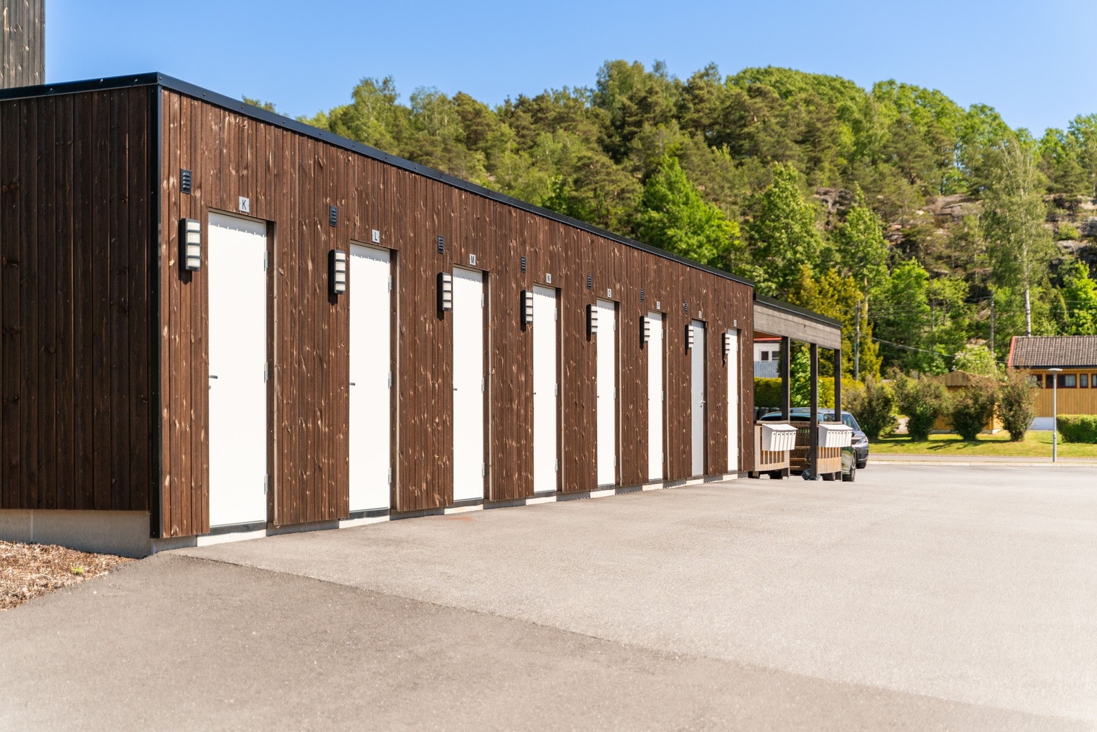 Det medfølger en bod på 4 kvm. Galleribilde