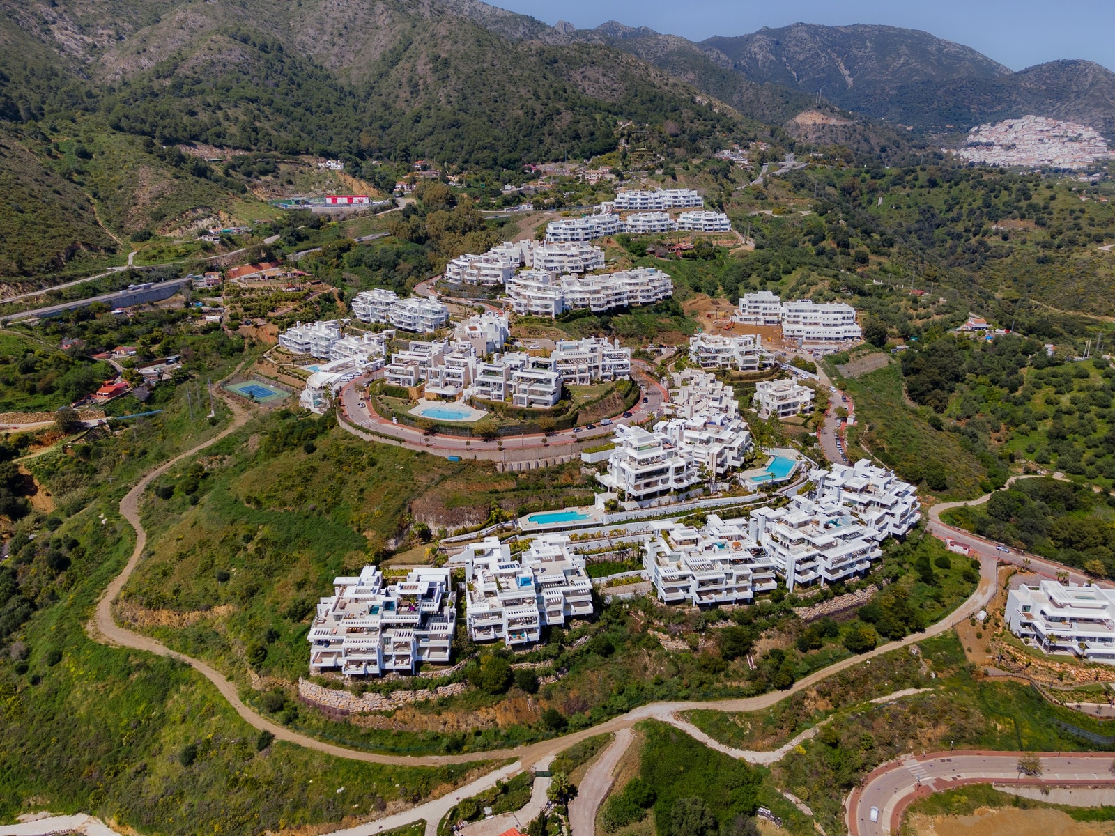 Dronebilde Galleribilde