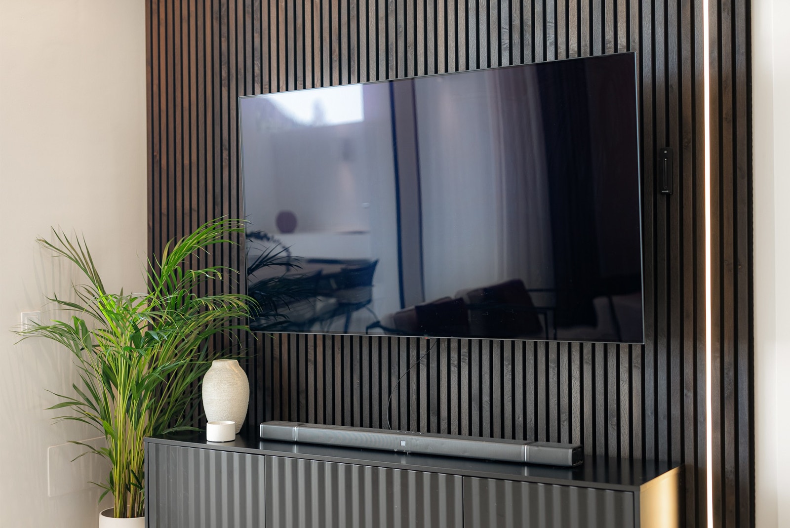 Detaljbilde fra stue Galleribilde