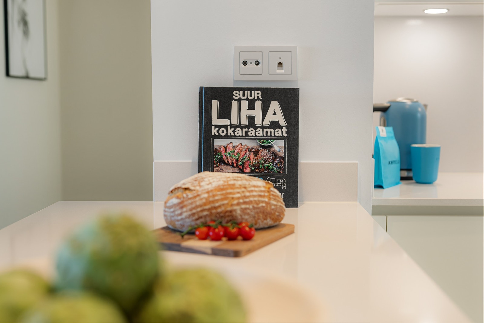 detaljbilde fra kjøkkenet Galleribilde