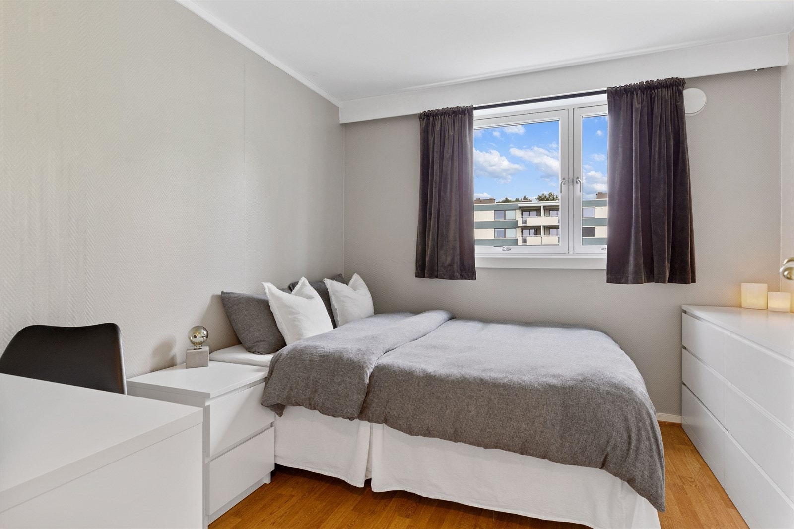 Det andre soverommet er på 9 kvm. Galleribilde