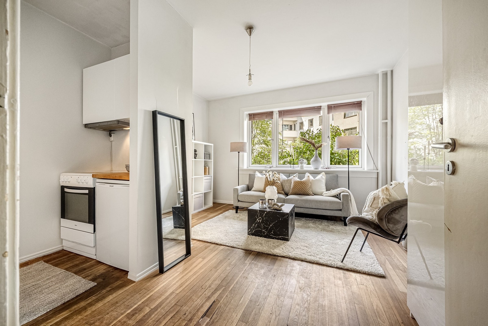 Velkommen til Frognerveien 20B, en 1-roms leilighet med ettertraktet beliggenhet på Frogner. Galleribilde