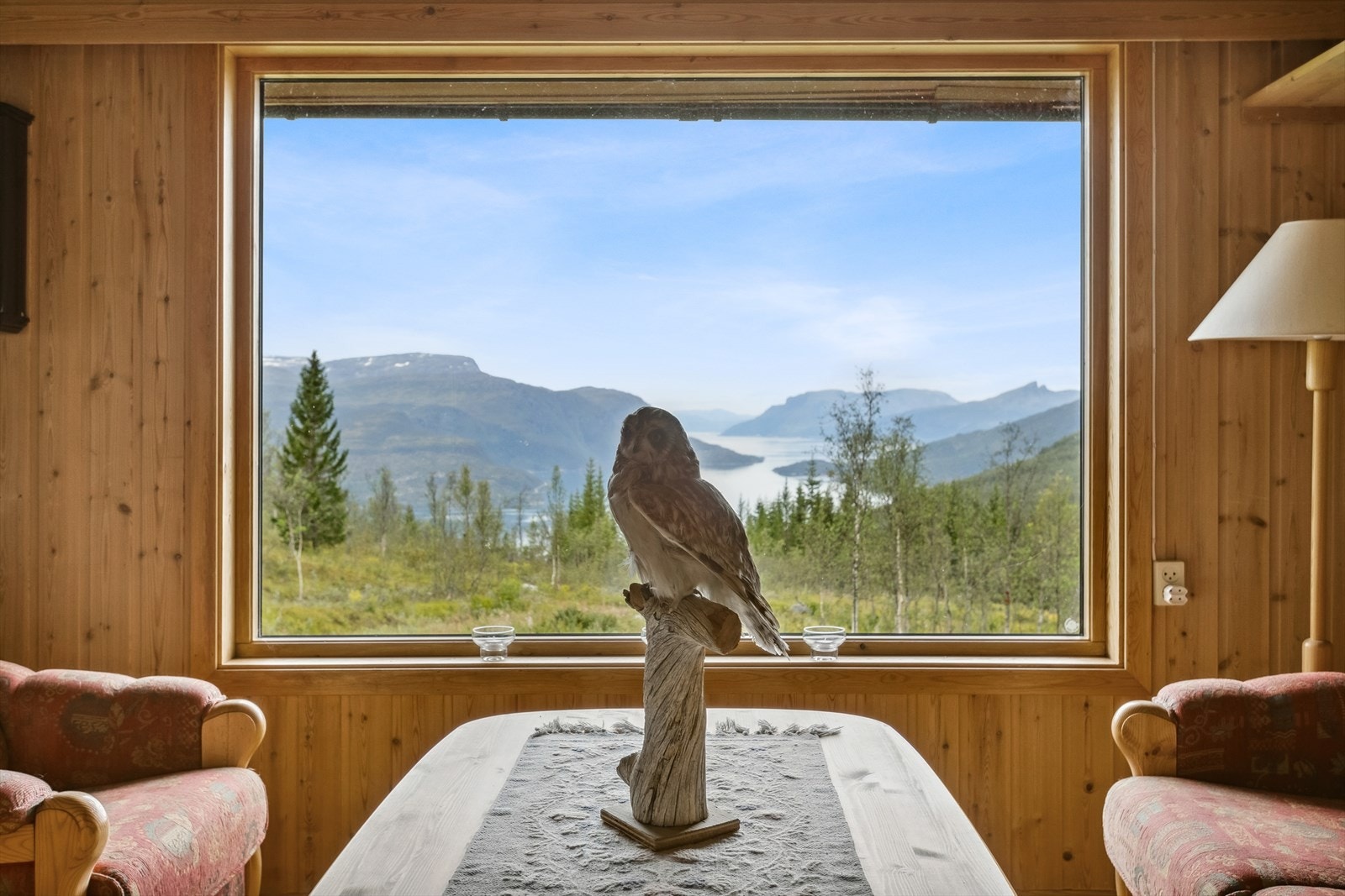 Hytta står på utsiktstomt! Galleribilde