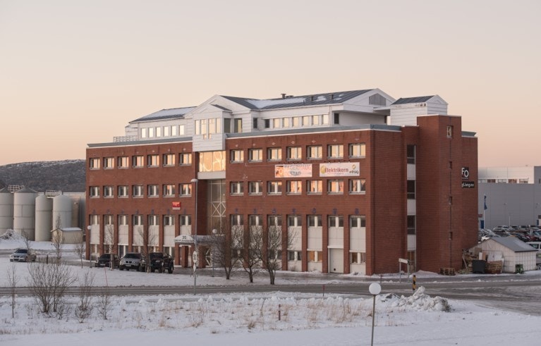 Hovedfasade Galleribilde