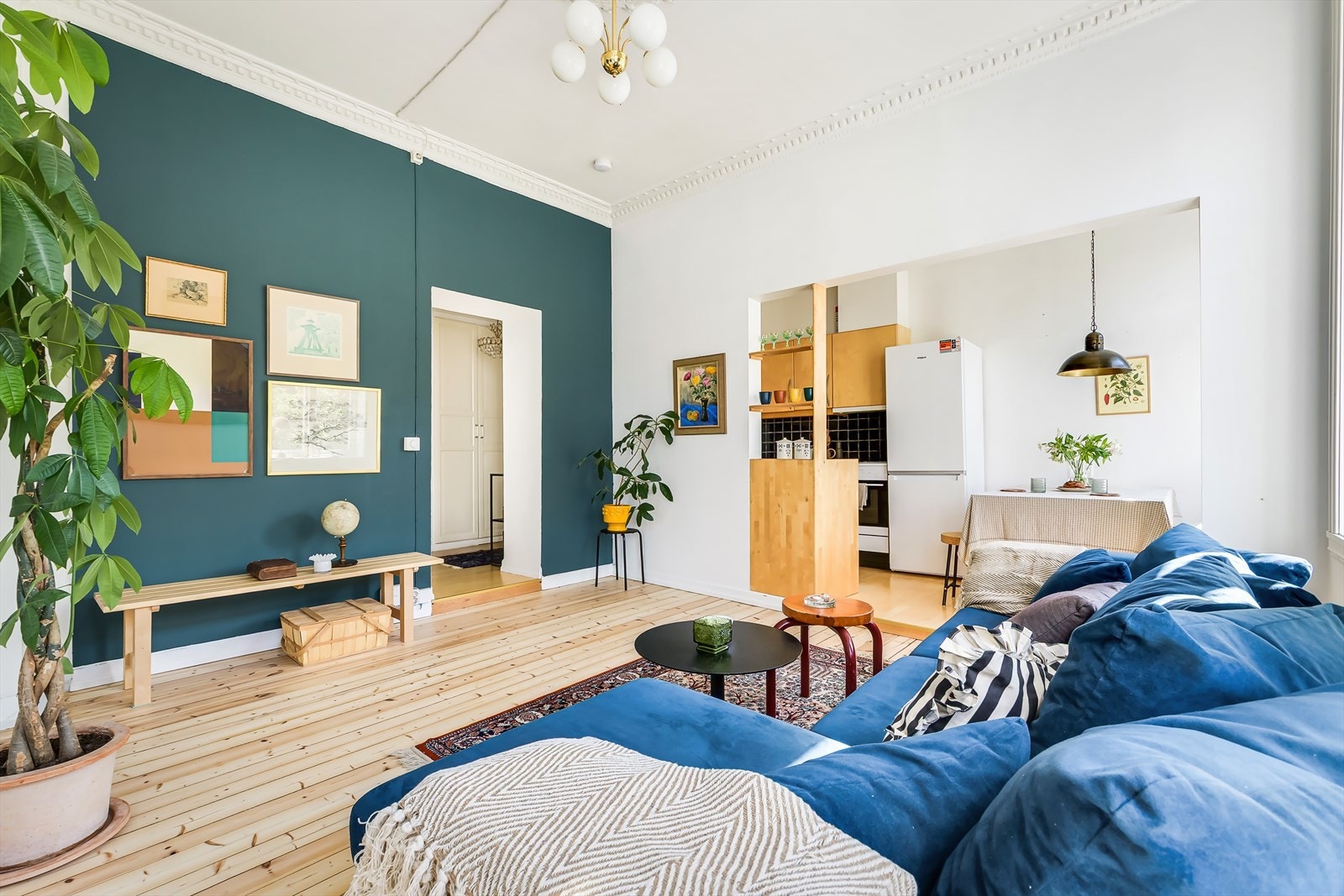 En nydelig 2-roms andelsleilighet i en klassisk Torshovgård! Galleribilde