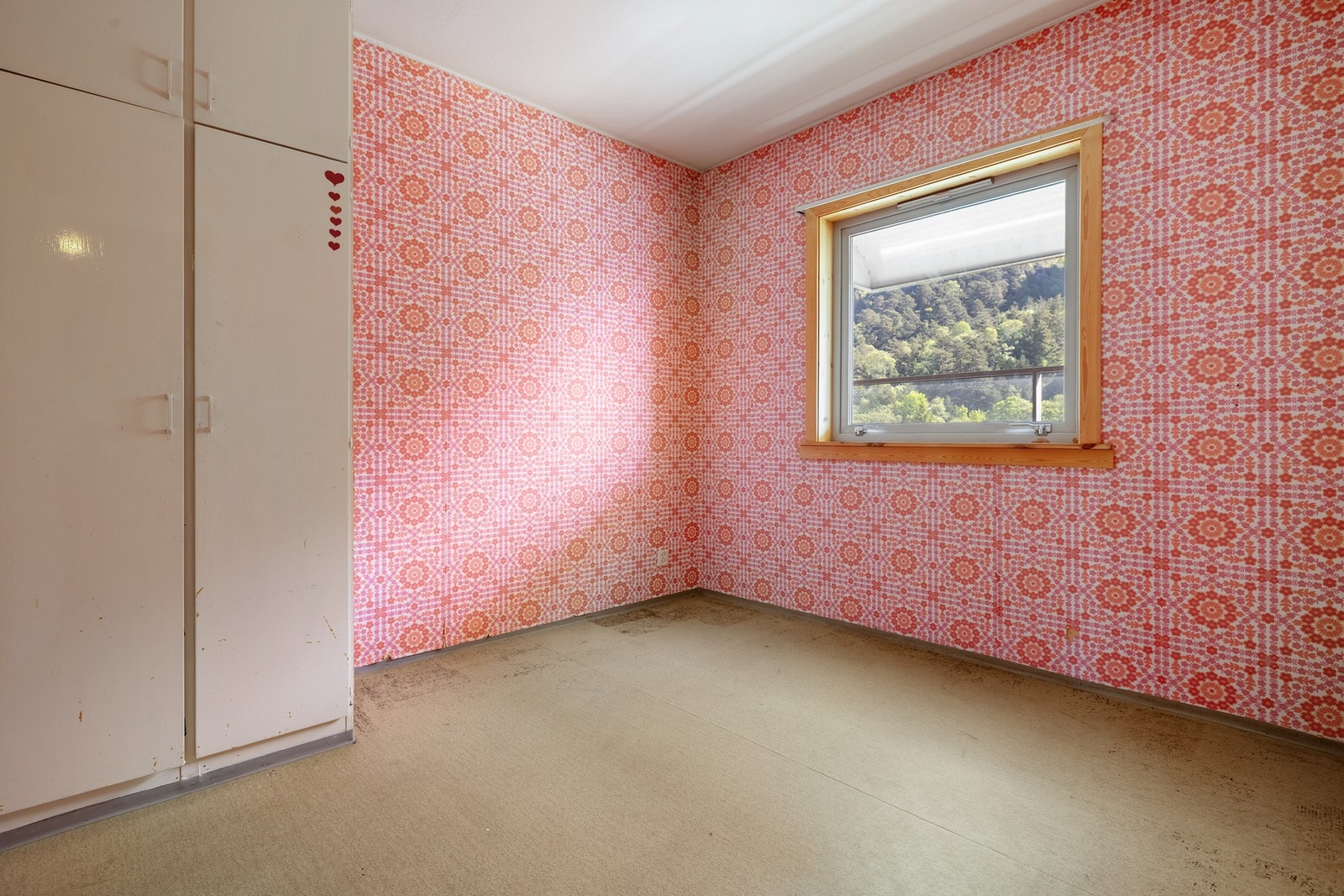 Det andre soverommet er 8,7 kvm og egner seg godt som barnerom, kontor eller gjesterom. Galleribilde