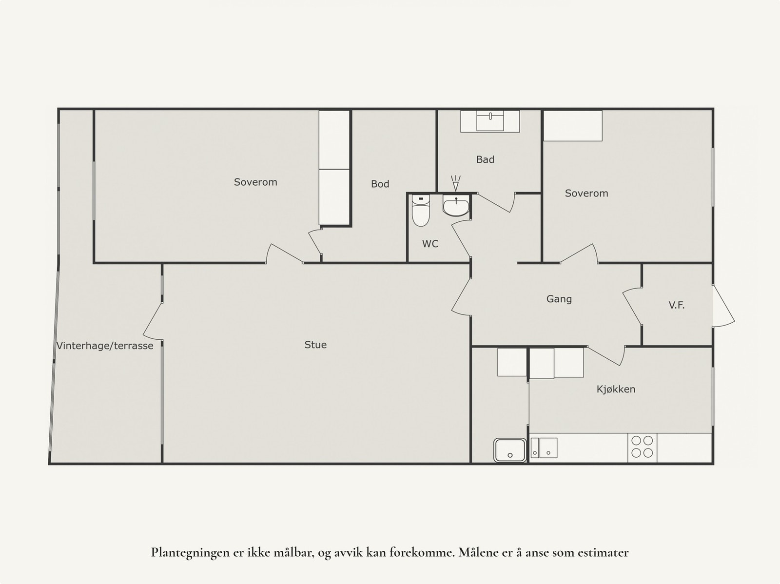 Plantegning. Galleribilde