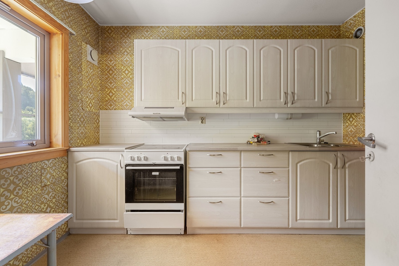 Kjøkkenet er på 7,3 kvm. Galleribilde