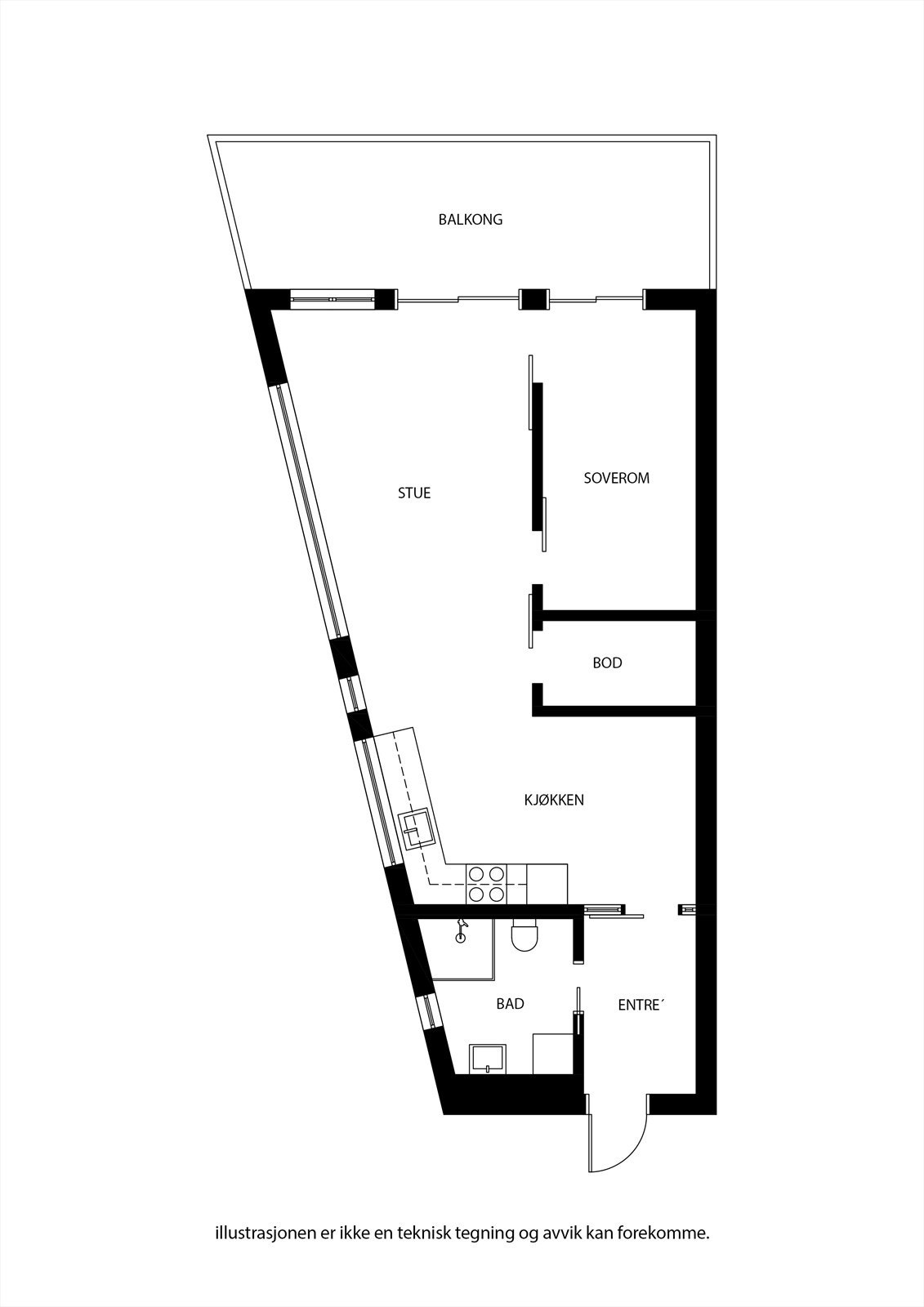 Plantegning. Galleribilde