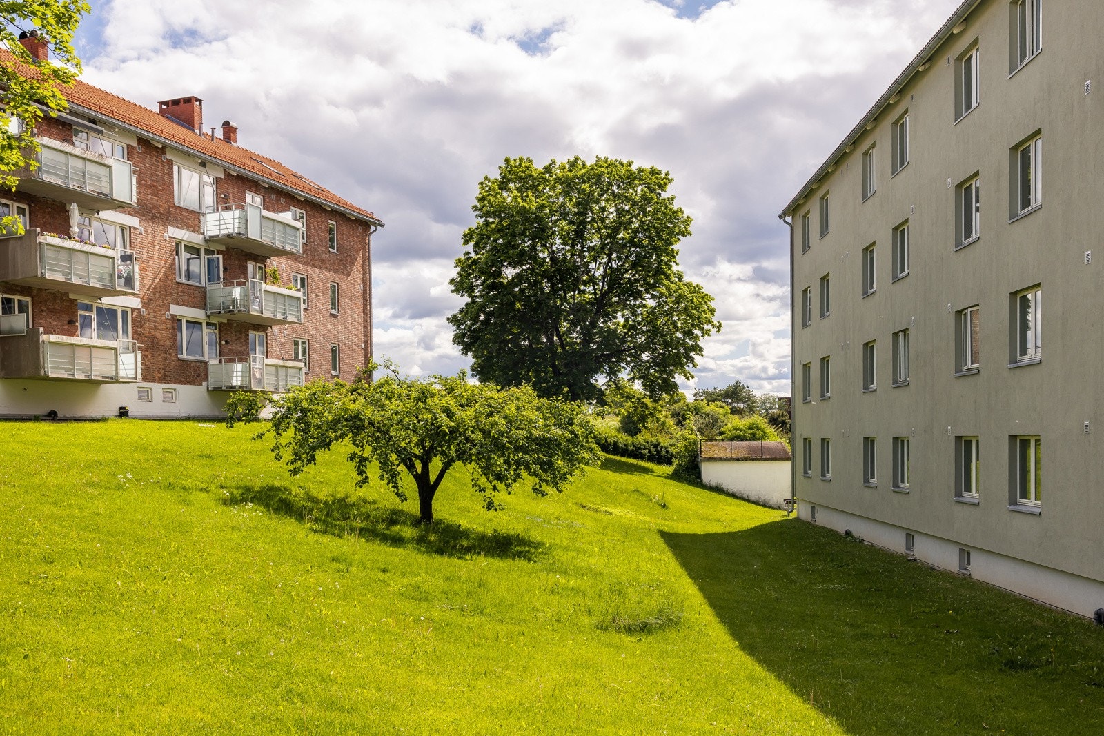 Kjøkken og hovedsoverom vender mot vakre fellesområder. Galleribilde