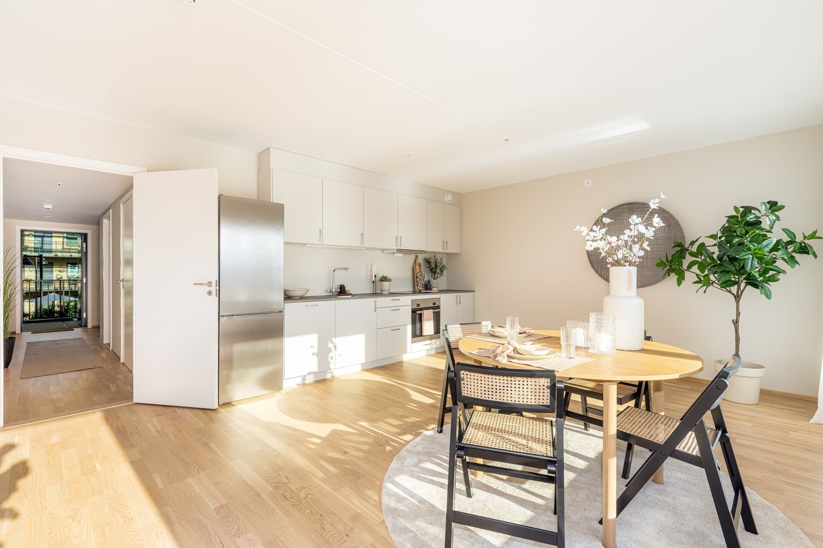 Spisestue. Bildet viser tilsvarende leilighet i 2. etg. Avvik vil forekomme Galleribilde