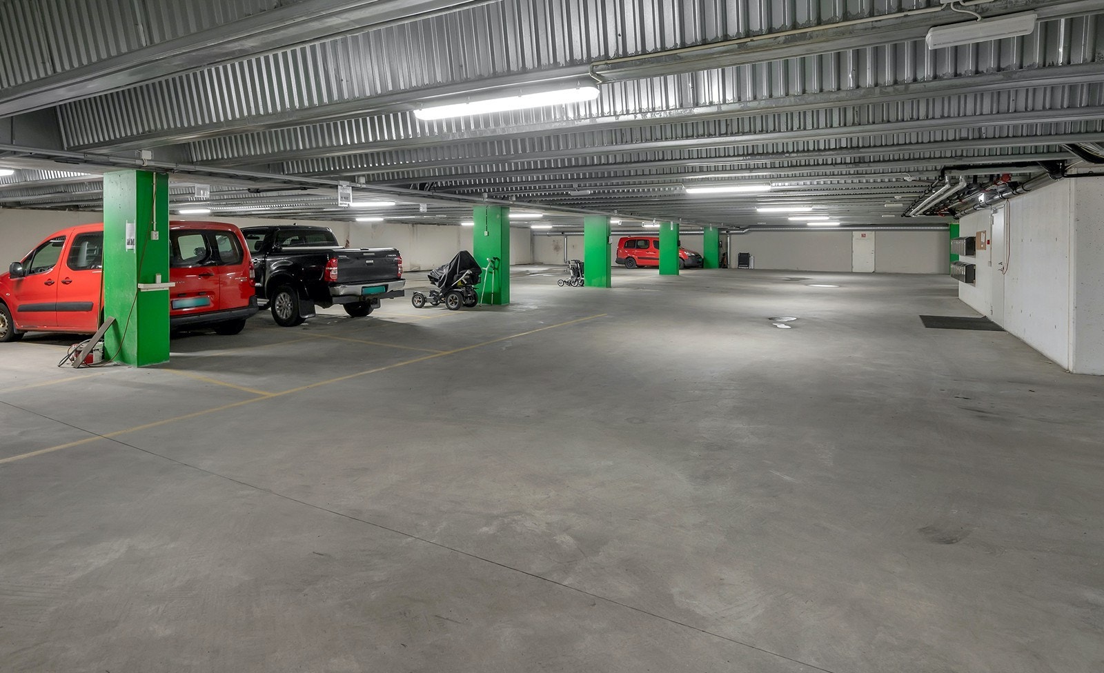 Parkeringskjeller Galleribilde