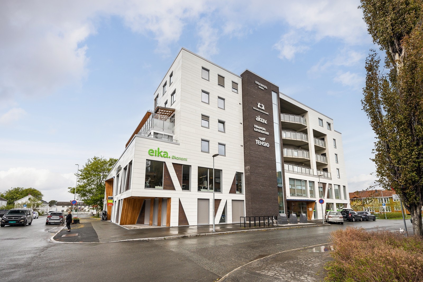 I byggets 1. etg finner man legekontor. Galleribilde