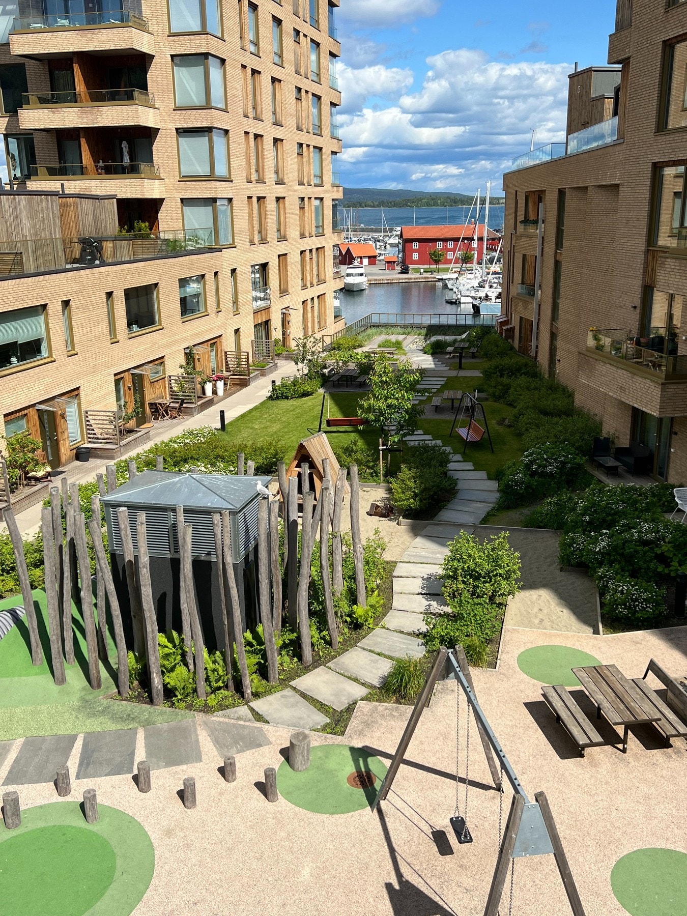 Flott fellesareal. Galleribilde