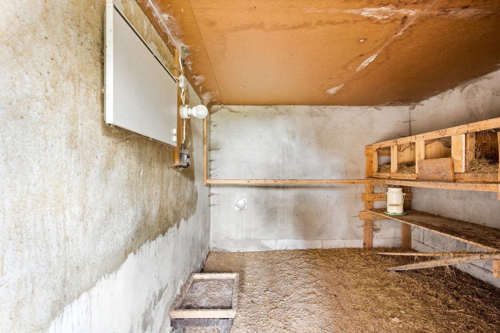 Inrett hönshus Galleribilde