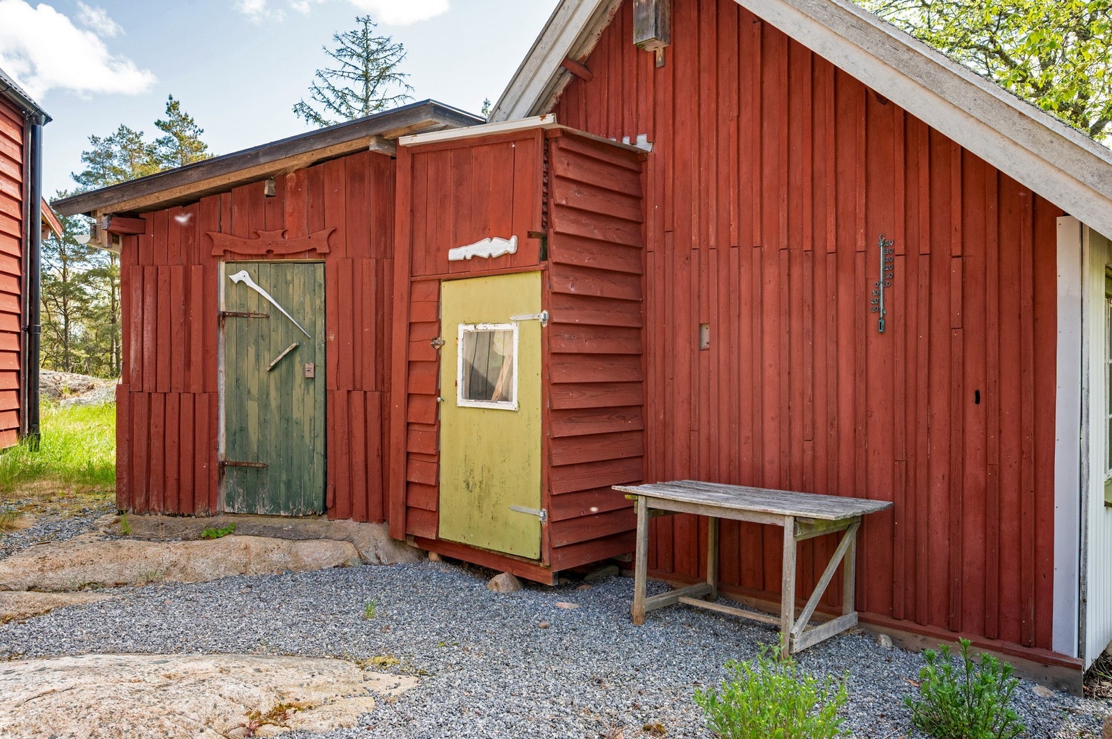 Verkstadsbyggnad, annan vinkel (närmast ladugården) Galleribilde