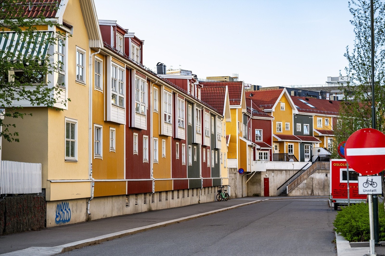 Vålerenga er et hyggelig nabolag med flere sjarmerende trehus Galleribilde